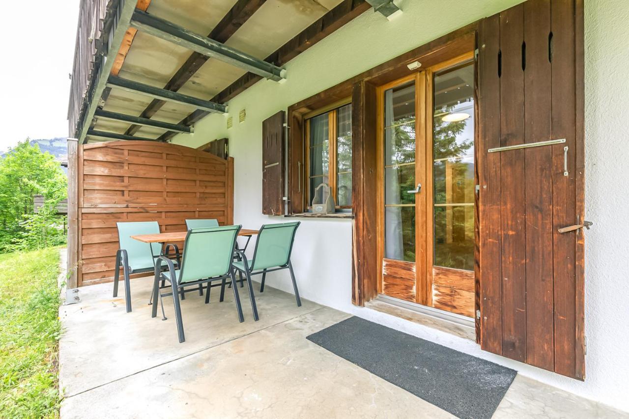 Lauberhorn Apartment - Aare Jungfrau Ag กรินเดลวัลด์ ภายนอก รูปภาพ